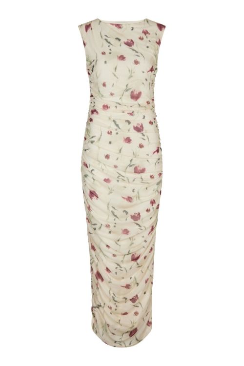 NEO NOIR Corilina Artist Mesh Dress Creme