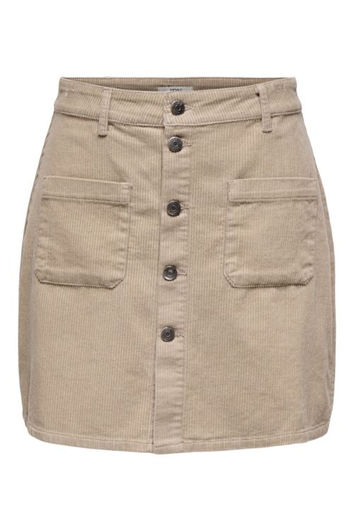 JdY JDYSHIRAZ CORDUROY SKIRT PNT NOOS Simply Taupe