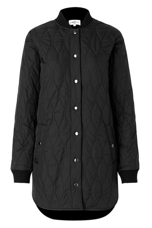 global funk jakke even intention recycled black front