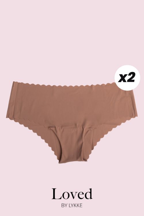 Loved by lykke - Underbukser Trusser - Loved 2-pack Panties Black