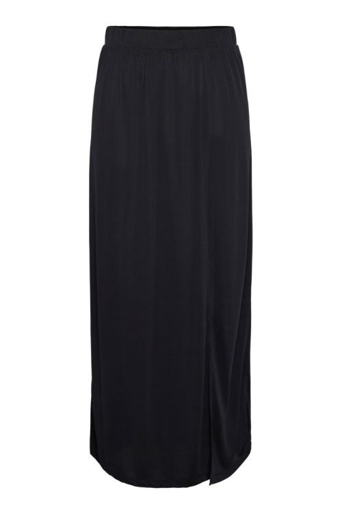 Pieces Nederdel PC Anora HW Ankle Skirt Black Front