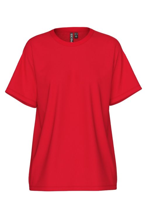 Pieces PCSKYLAR SS OVERSIZED TEE NOOS Lollipop