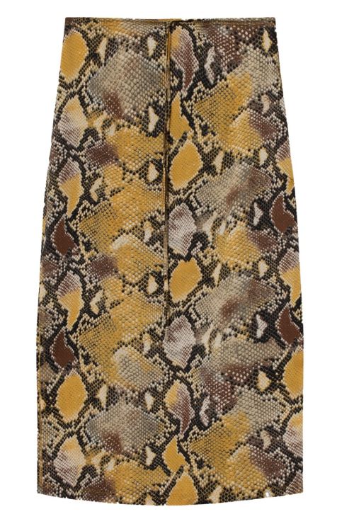 Résumé Nederdel PeaceRS Skirt Ocker Front